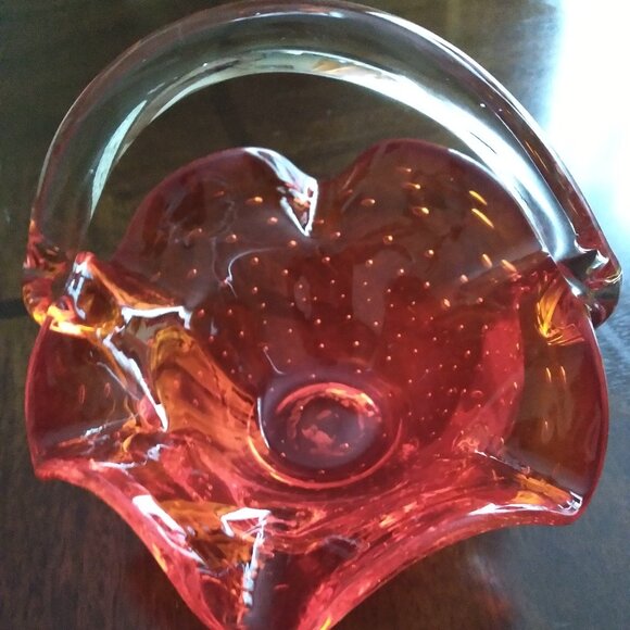 Vintage, Art ,Handmade Glass, Unique Design, Made in Europe - Picture 2 of 5